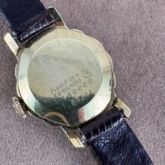 Vintage Art Deco Earnest Borel Kaleidoscope Magical Mystery Dial Watch